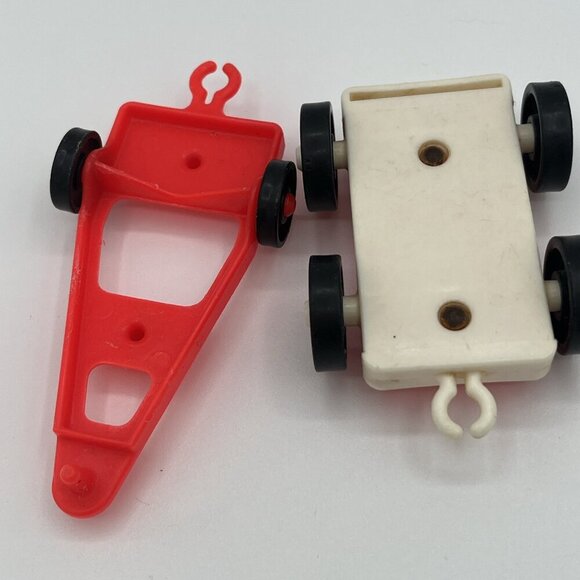 Vintage 1968 Fisher Price Little People Wood Camper 686 Car Wooden Boy & Dog - Picture 14 of 16